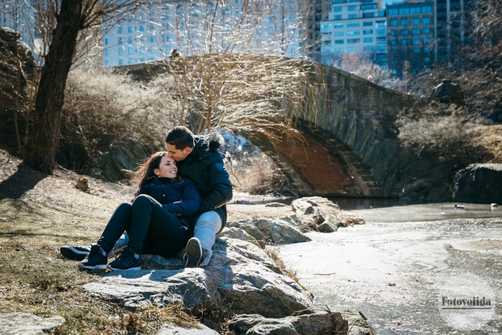 Demande en mariage à New-York