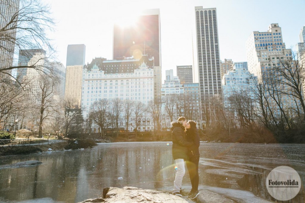 Demande en mariage à New-York