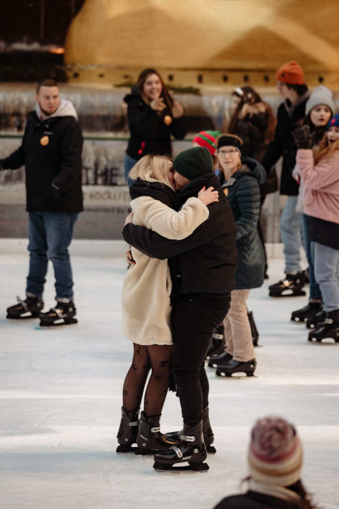 Demande en mariage à New York