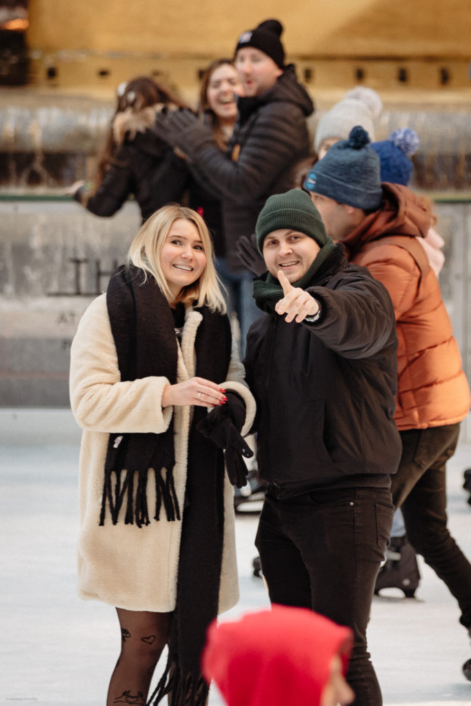 Demande en mariage à New York