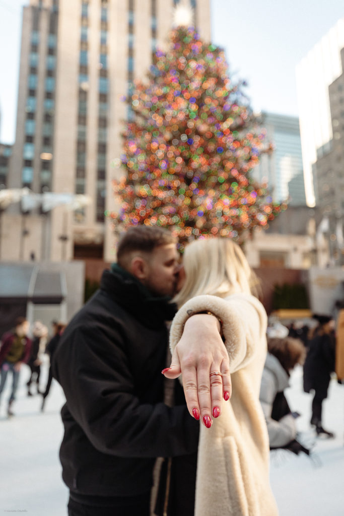 Demande en mariage à New York