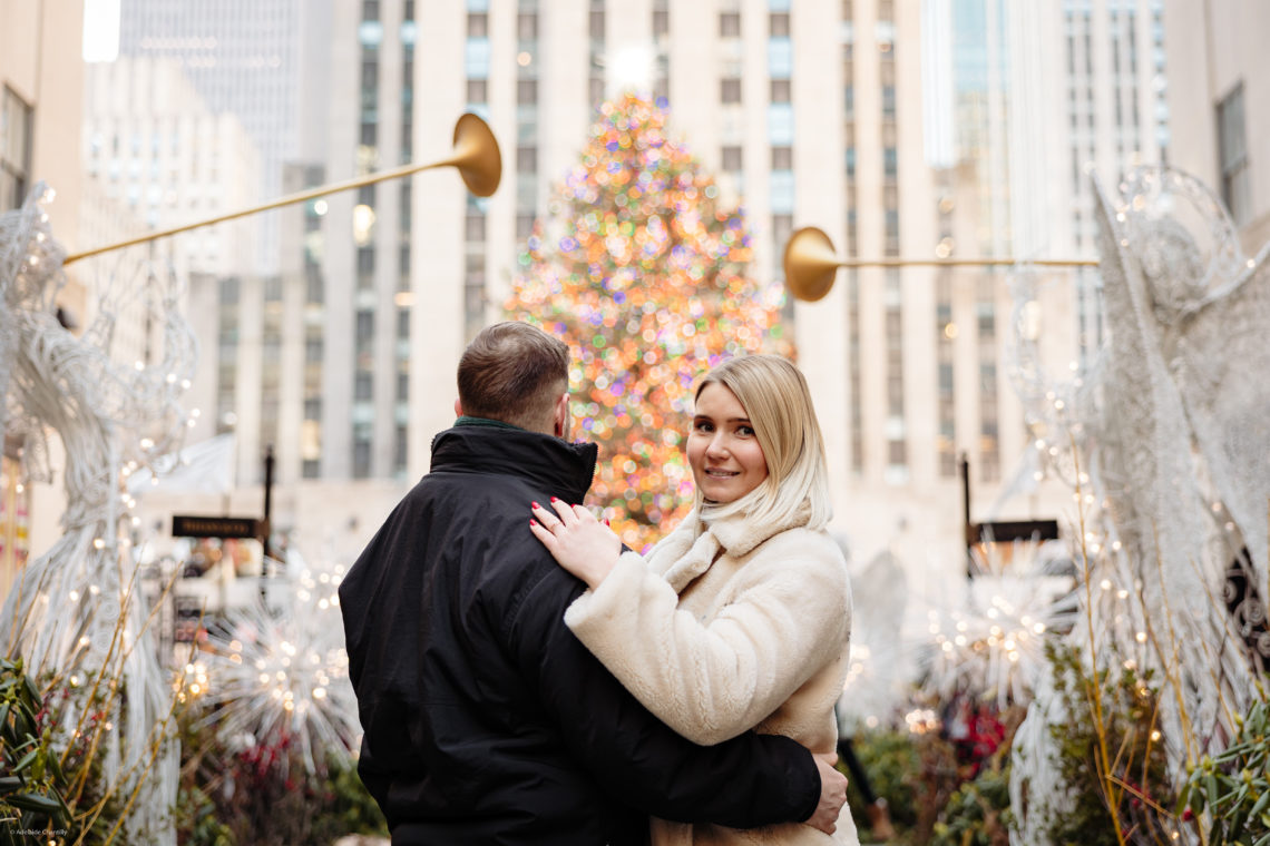 Demande en mariage à New York