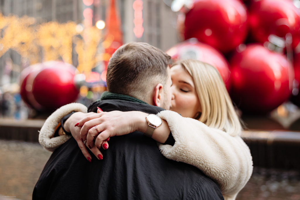 Demande en mariage à New York